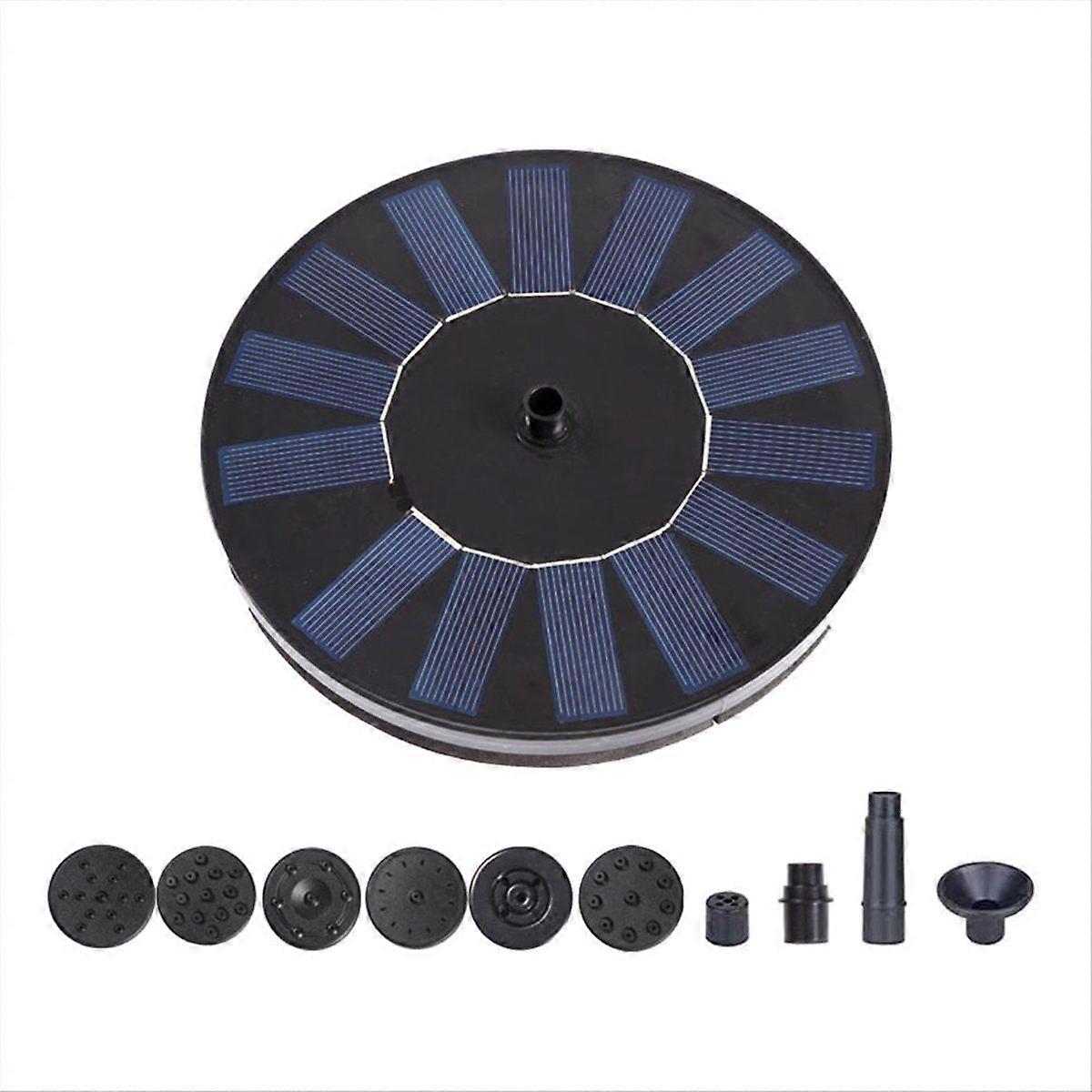 Freestanding Portable Floating Solar Fountain Pump