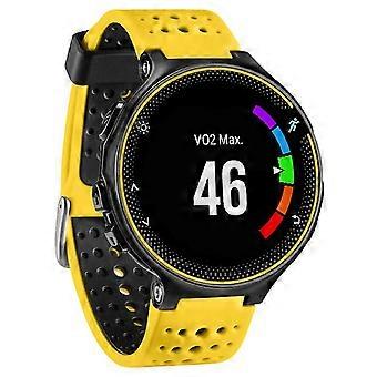Silicone Replacement Band H Size Comfortable Durable Adjustable Strap for Garmin Forerunner 220/230/235