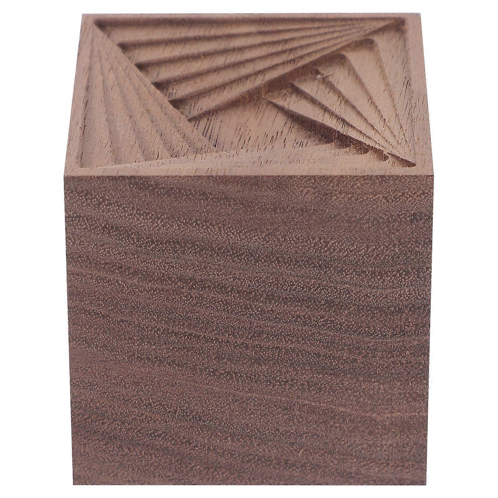 Essential Oil Diffused Cube Wood Aroma Diffuser Essential Oil Aromatherapy Diffuser Block