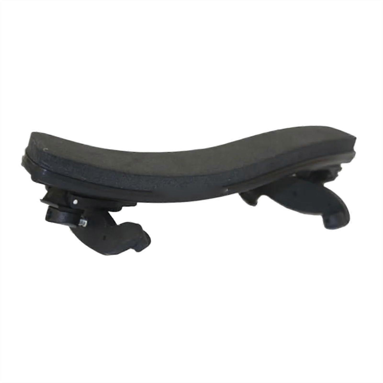 4/4 Violin Shoulder Rest Fully Adjustable Height and Angle for Comfortable Playing Black