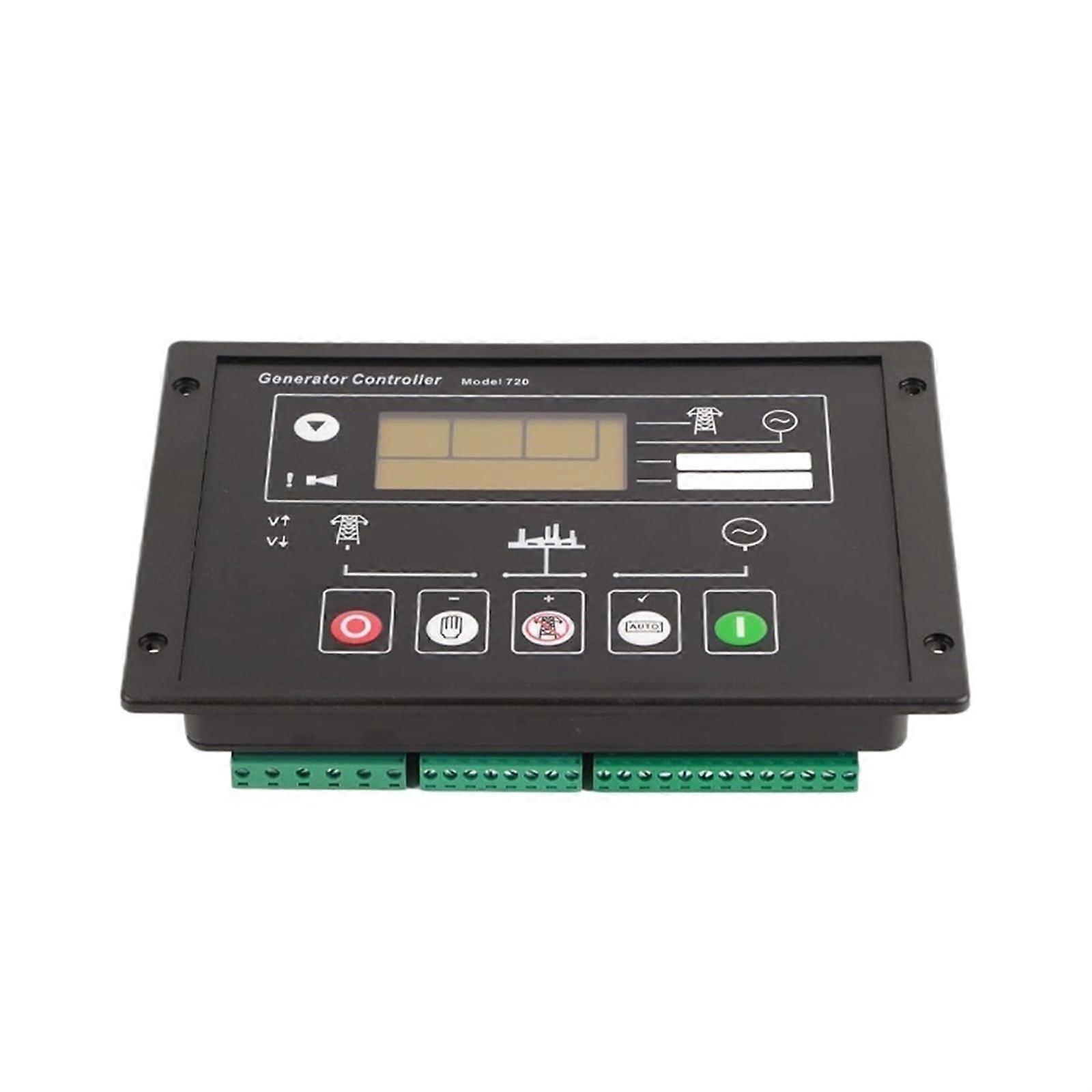 Generator Auto Start Control Module Compatible with DSE720 Diesel Controller with Fault Protection