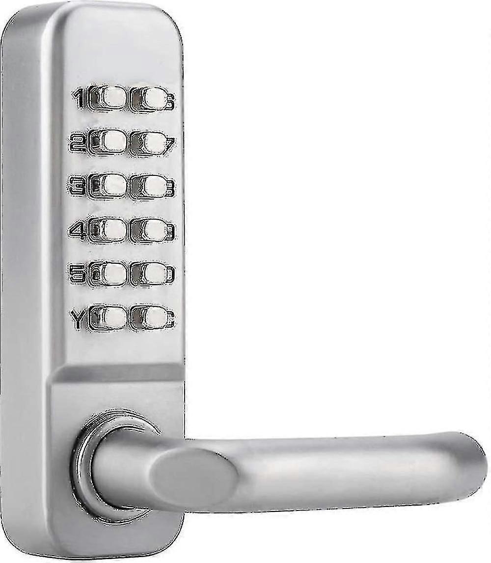 Waterproof Mechanical Code Lock, 1-11 Digit Code Combination Security Password Coded Lock Keyless Mechanical Combination Door Lock For Wooden Office D