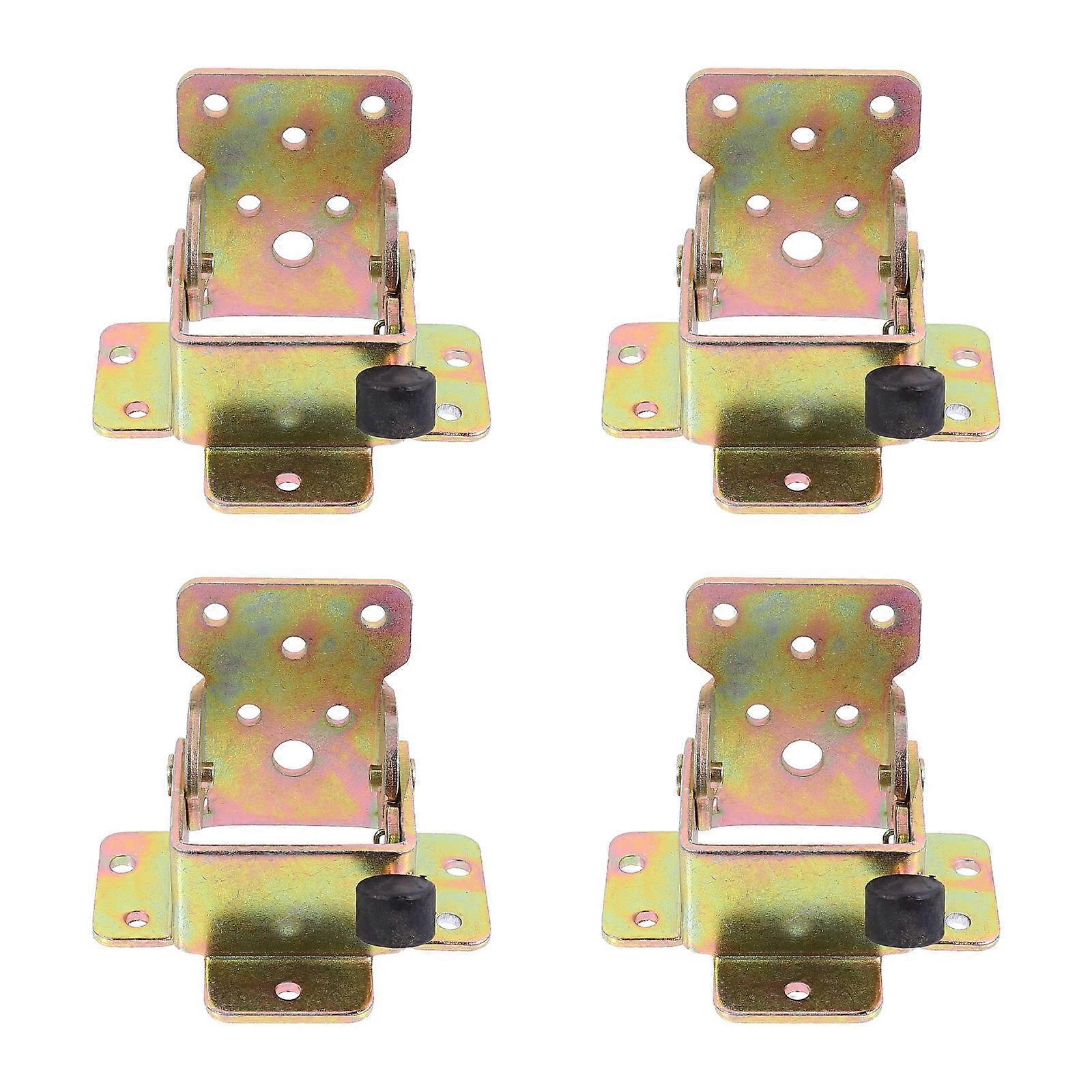 Leg Hinges Iron Folding Support with Locking Brake 40Pcs