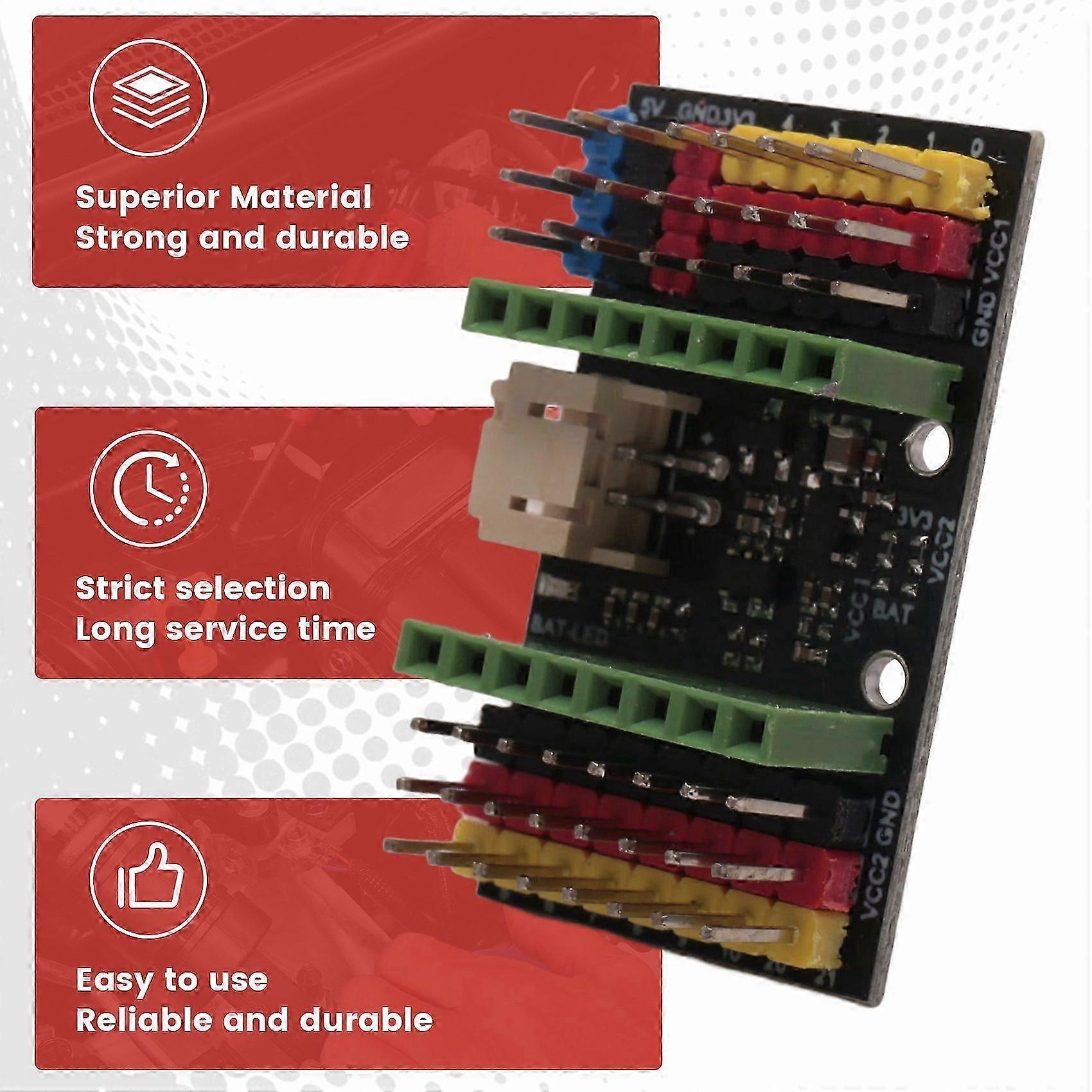 4X ESP32-C3 SuperMini Expansion Board compatible with ESP32-C3 MINI Development Board ESP32 SuperMini Development Board