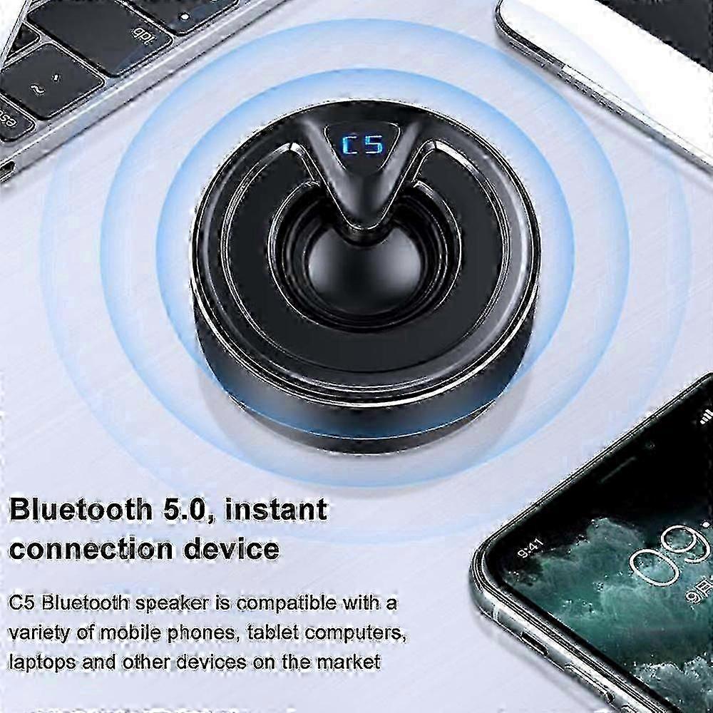 Portable Bluetooth Speaker, Mini Portable with Waterproof Performance & True Wireless Stereo Pairing
