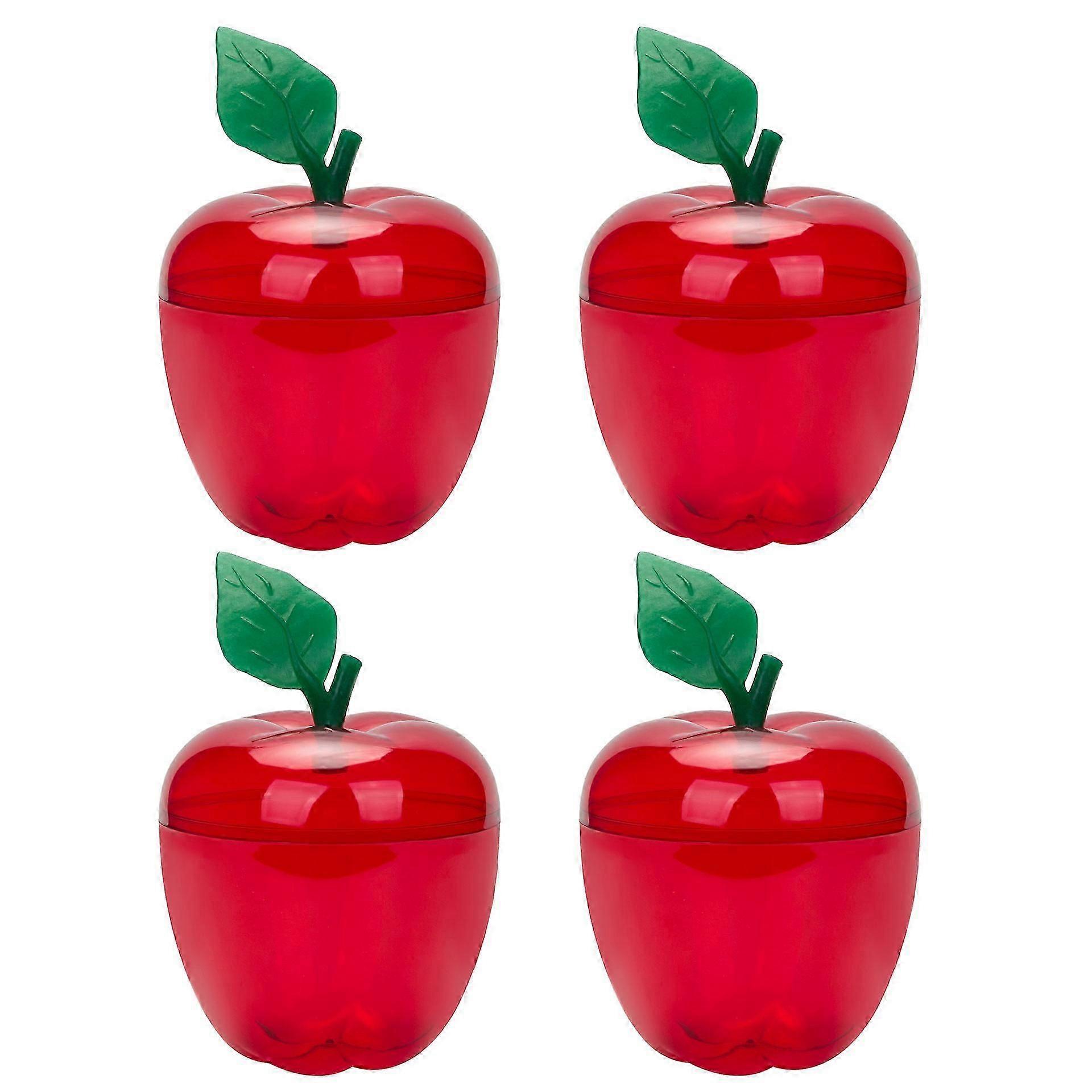 Christmas Fruit Candy Box Set, 4PCS Party Decor & Cookie Jar