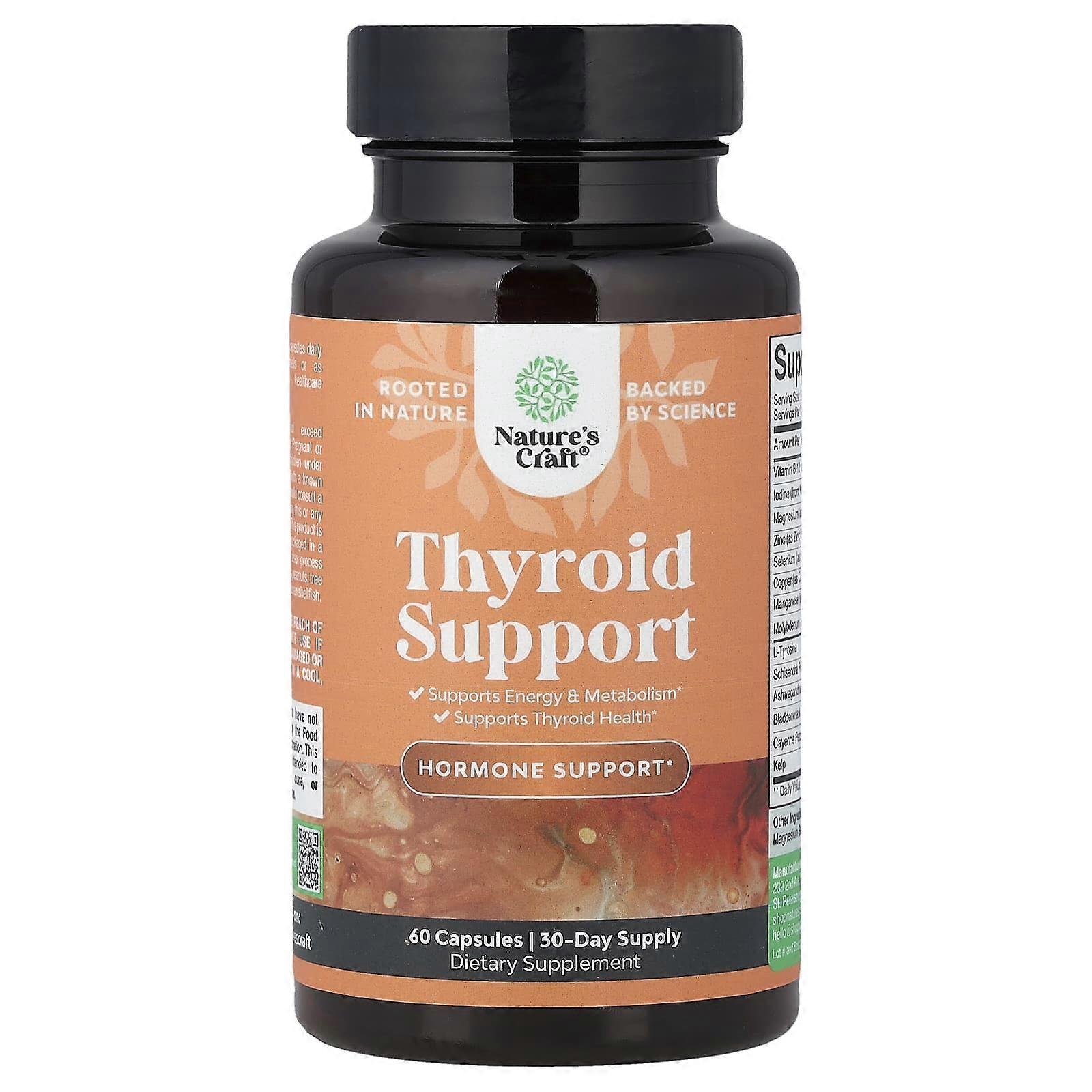 Nature's Craft, Thyroid Complex , 60 Capsules