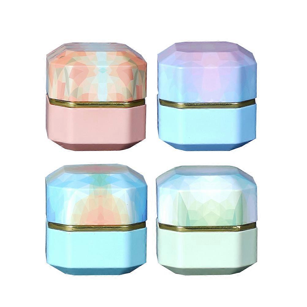 Tea Container Practical Tea Holder for Storage Use 4Pcs Assorted Color Box