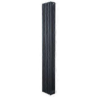 Traditional 4 Column Radiator 1800mm x 290mm Modern Central Heating Heater Matt Anthracite Grey