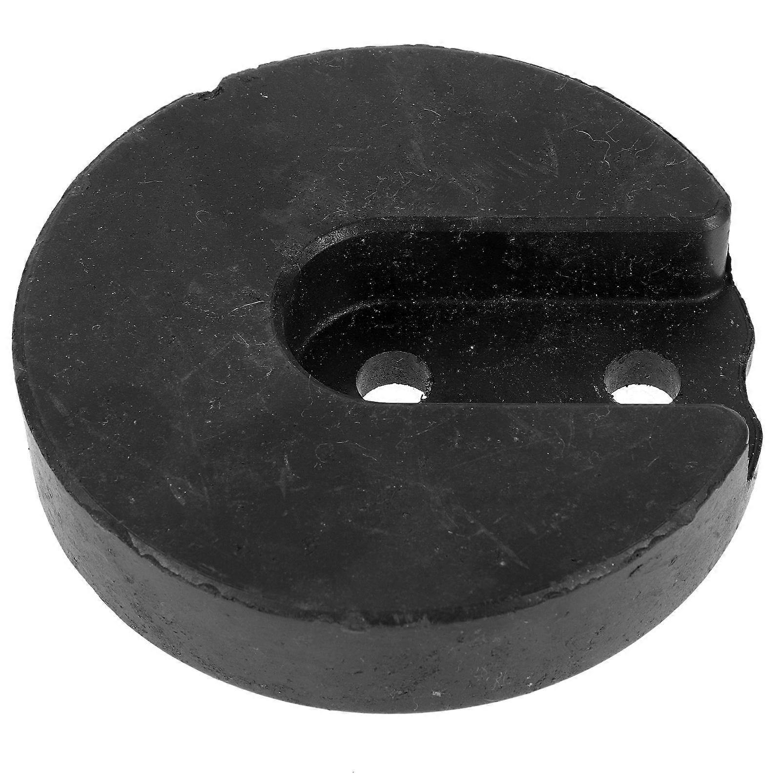 Black Plastic Lamp Base for Table Lamp Weight Stable Round Base