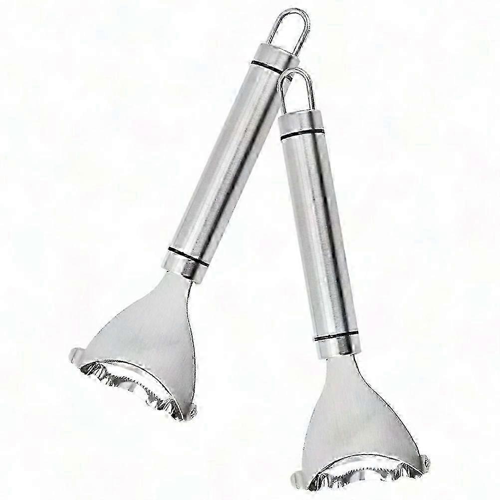 2pcs Corn Peelers, Stainless Steel Set
