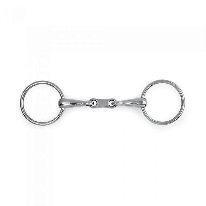Shires fransk link hest løs ring snaffle bit