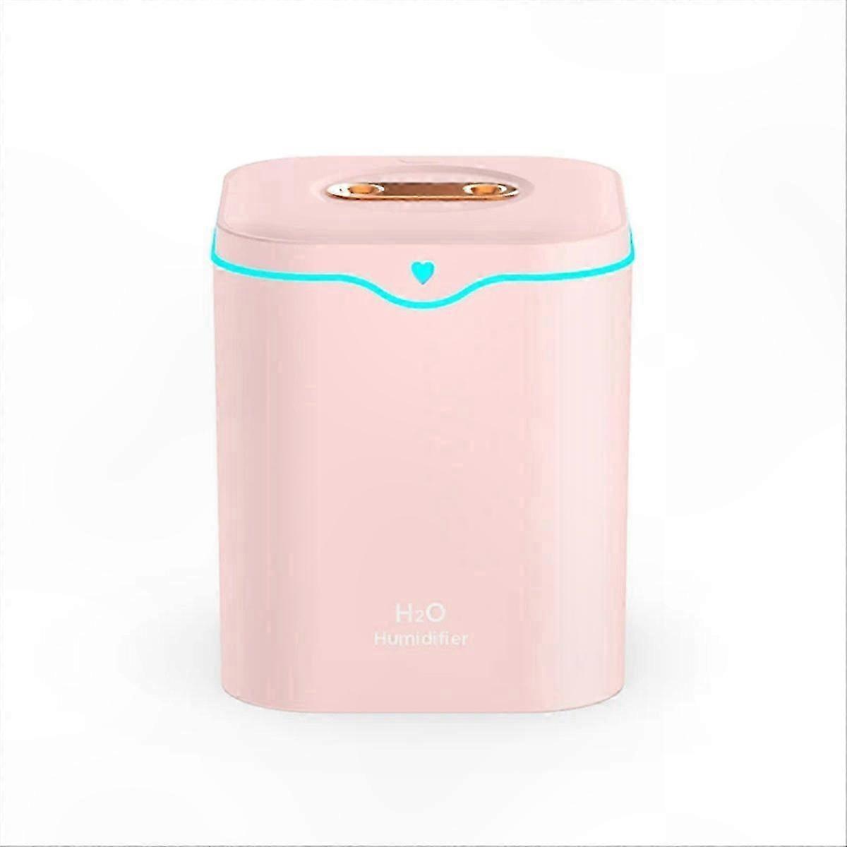2000ml Large Capacity Double Spray Port USB Silent Cool Mist Humidifier Aromatherapy Diffuser