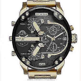 Orologio meccanico impermeabile in oro
