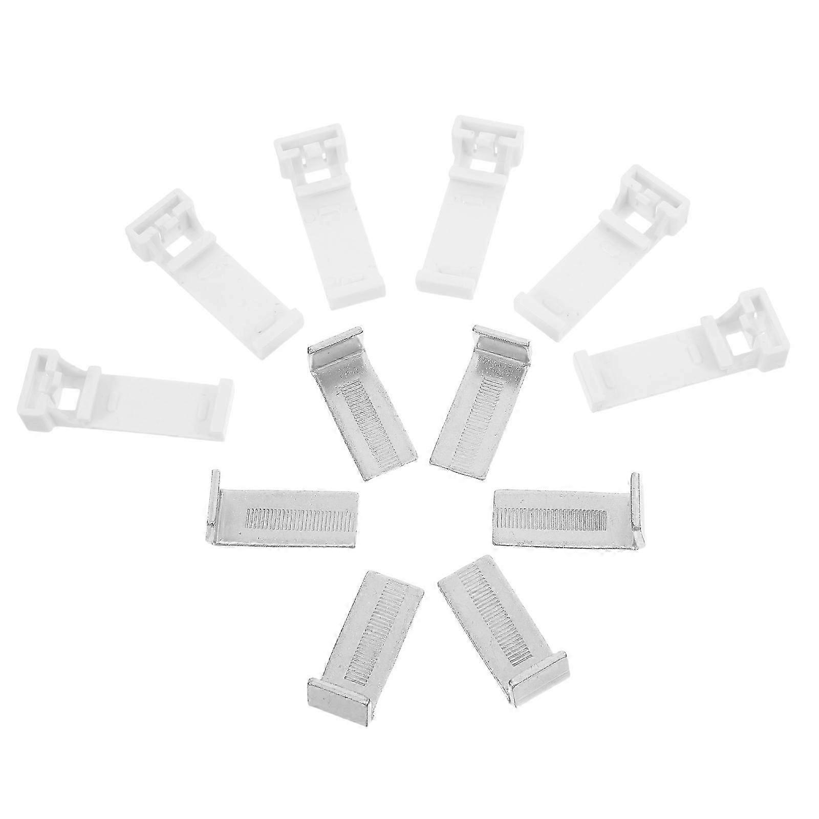 Window Shade Bracket for Home Plastic Roller Shade Hardware 6Pcs
