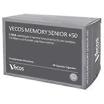 Vecos memory +50 senior 60 vegetable capsules