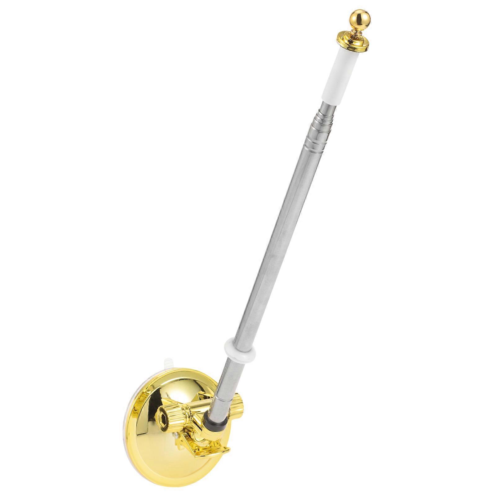Car Flag Pole Bracket Adjustable Flag Pole Holder Suction Mount Flagpole Holder
