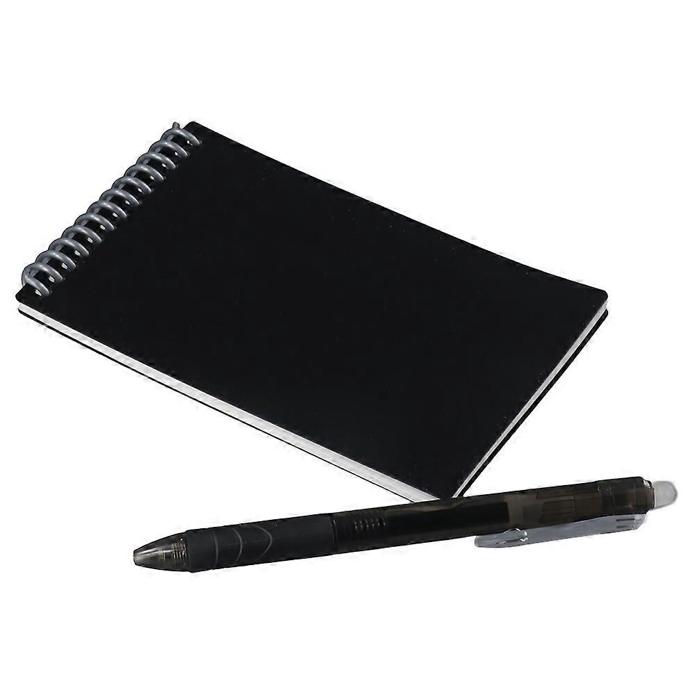 Smart Reusable Notebook Notepad Black colour Spiral Notebook compatible with Note Taking Work School Office Business
