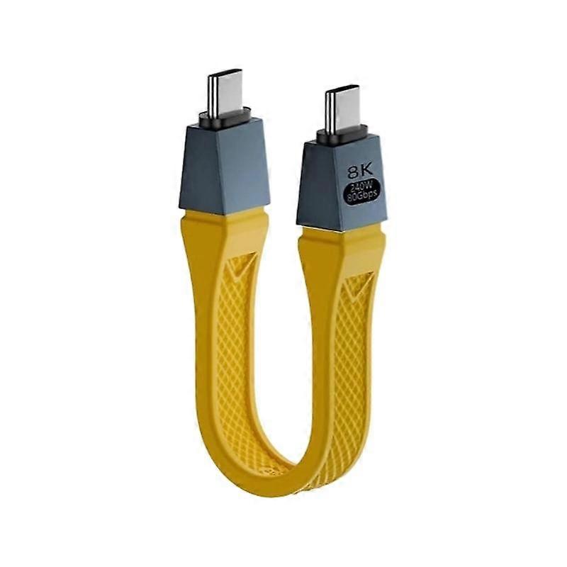 Flexible Thunderbolt5 USB4 Cable with TPE Material for Seamless Device Connectivities