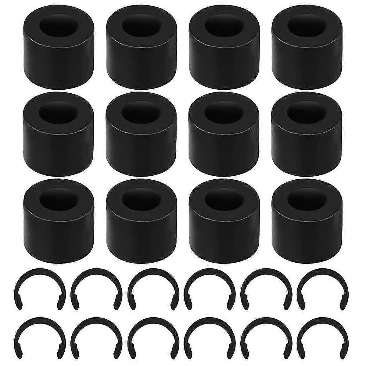 12Pcs Rubber Roller Resolution for , 12Pcs Rubber Roller Replacement, Effectively Keep Rubber From Moving