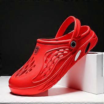 Sommer Männer Strandschuhe Atmungsaktive Herren Gartenschuhe Leichte Sandalen Bequeme Hausschuhe Rutschfeste Plateauschuhe Flip FlopsKostümschuhe > Erwachsene (