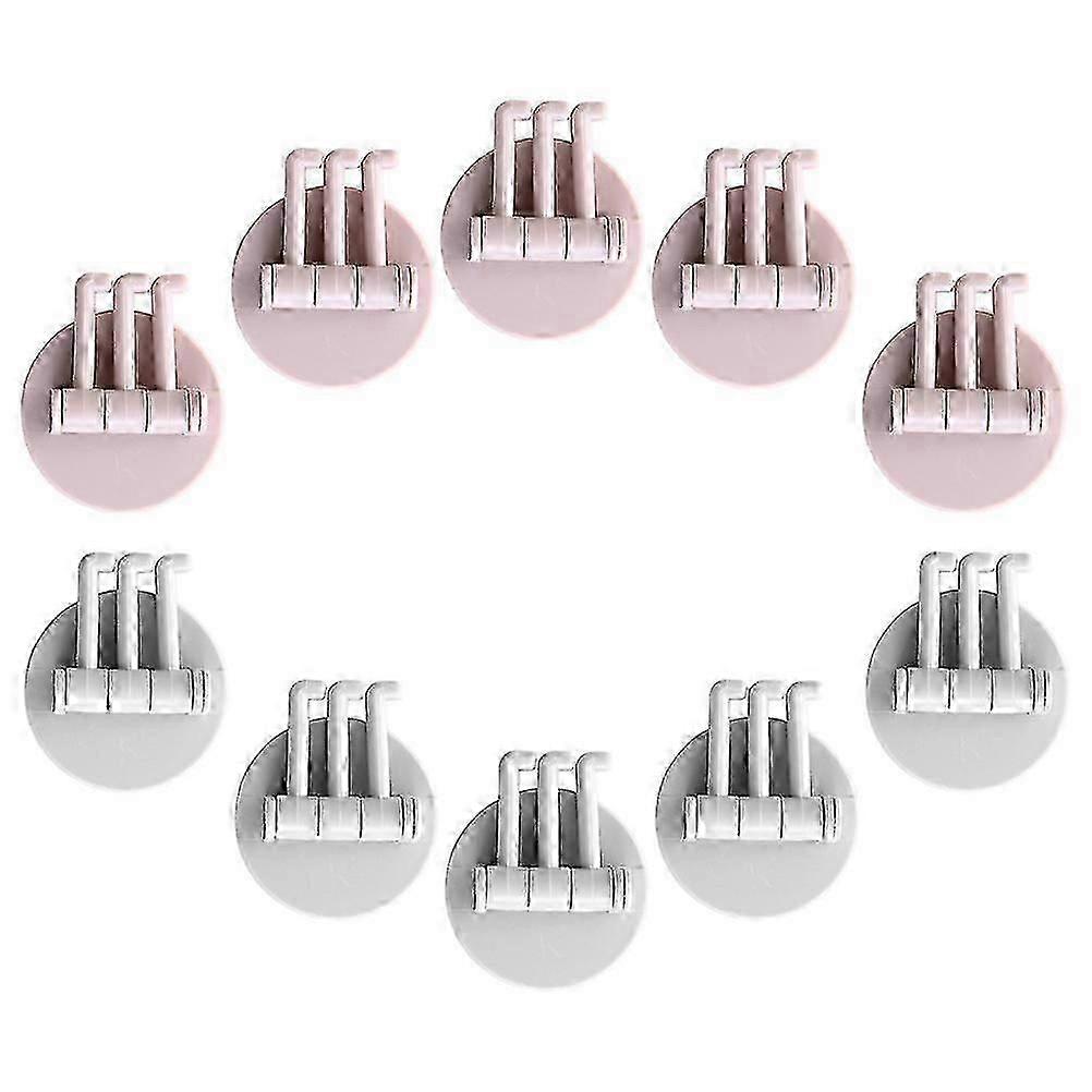 SNDO-Rotating Hook Multi-Purpose Wall Hook for Kitchen Storage 30Pcs