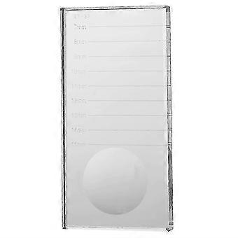 Rectangular Glass False Eyelashes Glue Adhesive Separator Holder Eye Lashes Extension Pallet 2026