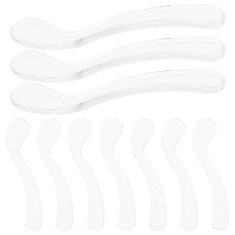 Beauty Spatula Face Cream Applicators for Salon Use 20Pcs White Makeup Tool