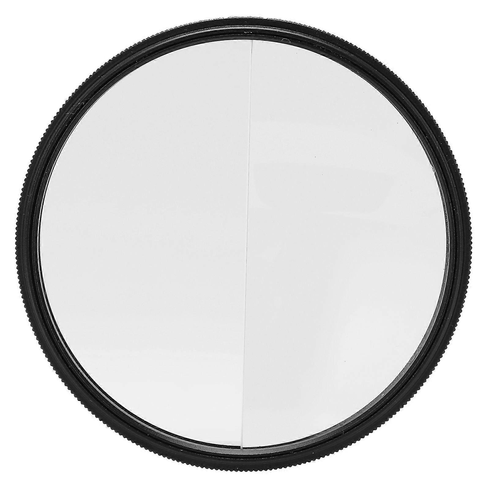 77mm Split Diopter Filter Optical Glass Prism Compatible Witheground Blur Filter Compatible With Camera Photography