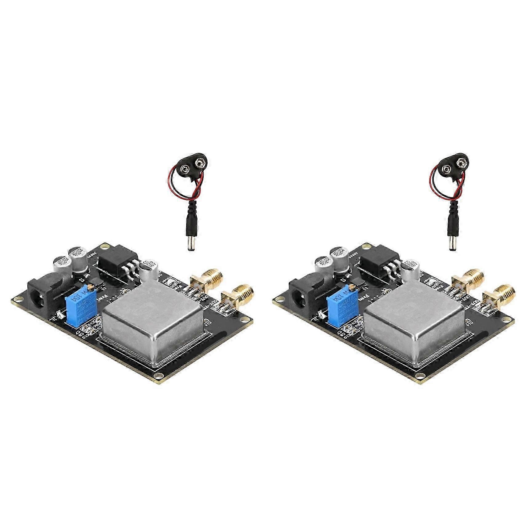 2X Constant Temperature 10MHz OCXO Frequency Reference Source Sine Wave Square Wave Frequency Trimming Reference Module