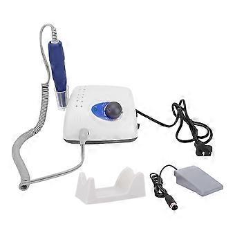 Electric Nail Drill 35000 RPM with Foot Pedal Hand Foot Control Nail File Machine 65W Salon Use US Plug 110V