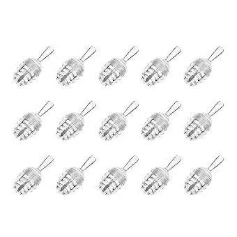 Honey Pots Clear Lip Gloss Tube for DIY Lip Balm Storage 15Pcs Pack