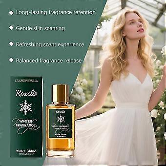 Cinnamon Vanilla Winter Limited Edition Fragrance - Exudes A Gentle, Natural, Fresh, And Elegant Scent, Portable And Long-Lasting