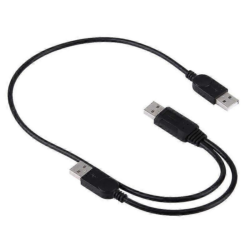 USB 2.0 dobbelt hankabel 50 cm til computer bærbar computer