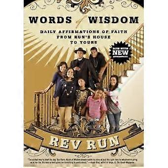 Words Of Wisdom Daily Affirmations Of Faith - Rev Run - Paperback - en Book