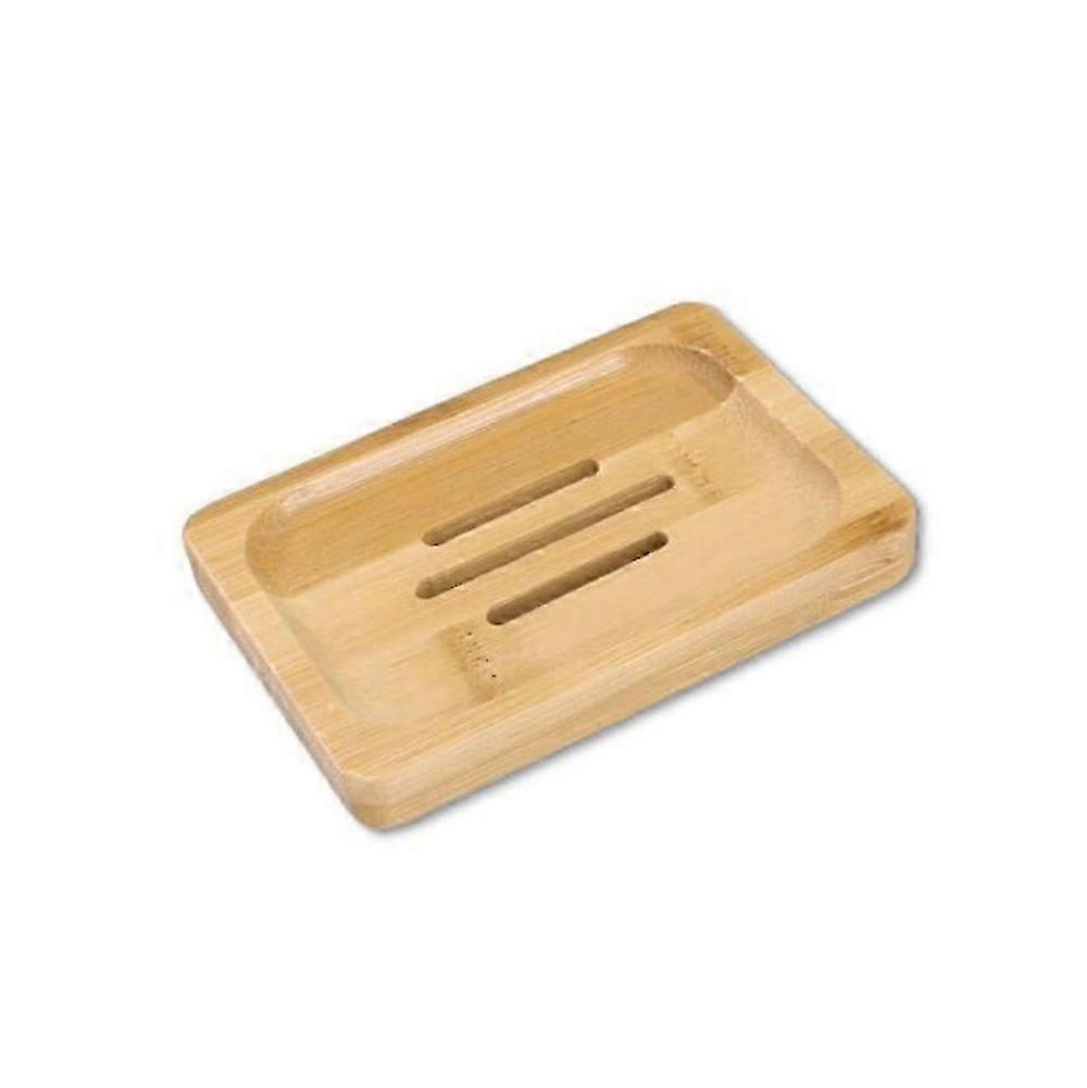 Natural Oak Self-Draining Soap Dish