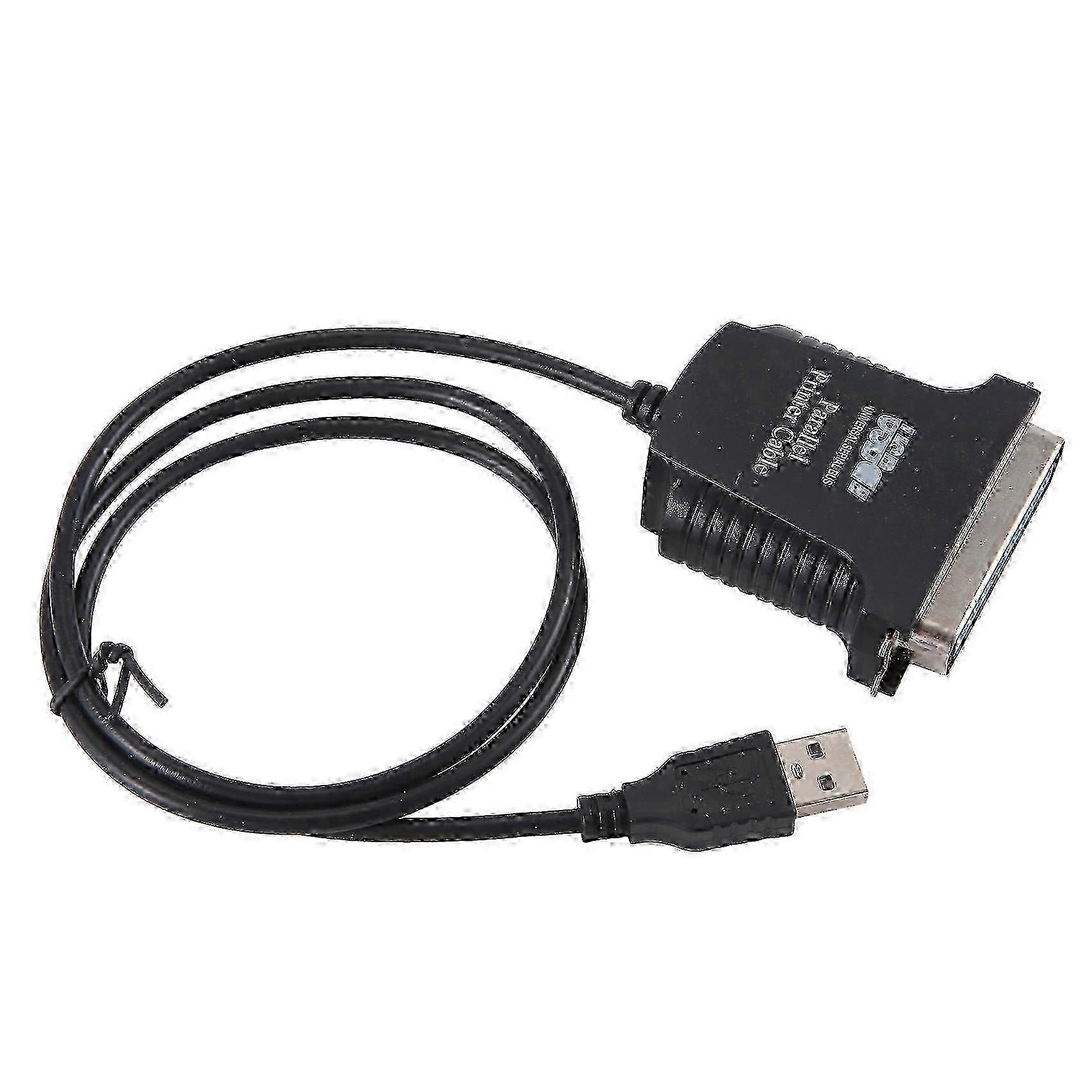 Parallel Port DB36 Printer USB Express Card Converter Adapter Black