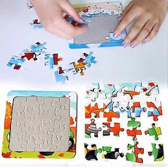 Kids Puzzle Set - Hands-on Ability - Bright Color - Hand-eye Coordination - Paper - Early Educational Jigsaw - Kids Toy - Gift