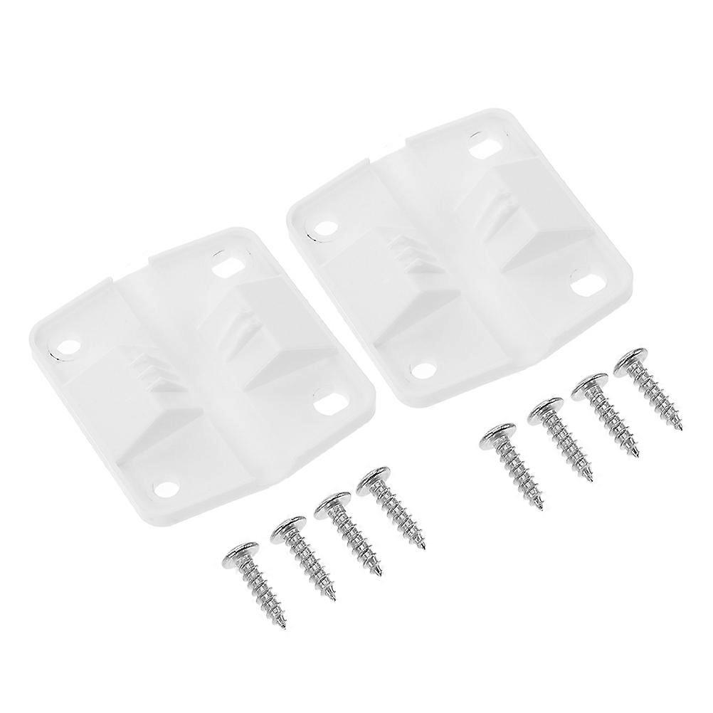 Plastic Cooler Hinges Replacement for Cooler Box with Screws 8Sets