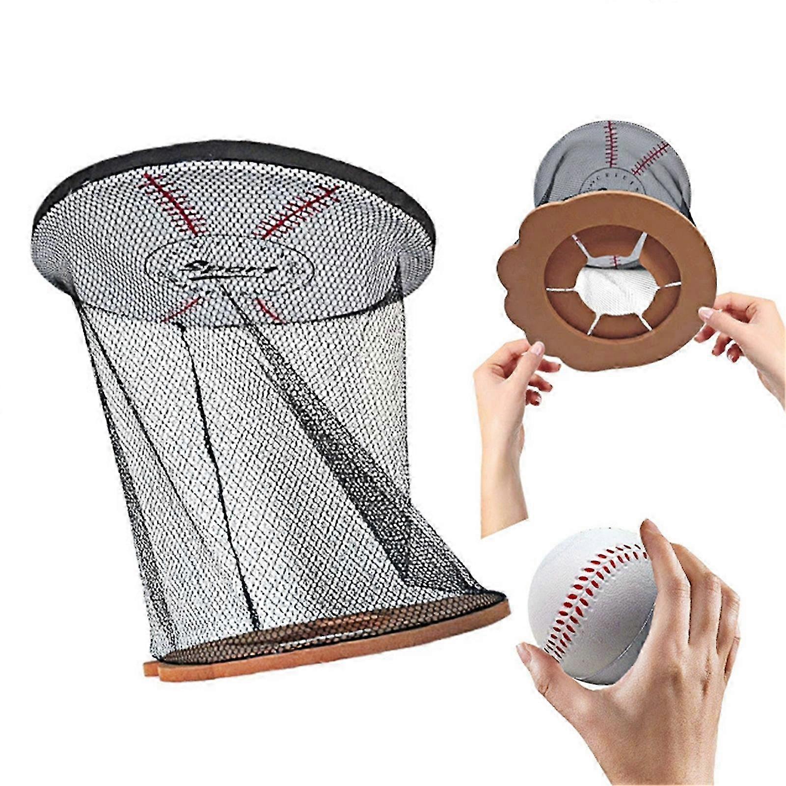 Educational Ceiling Baseball Hoop Toy