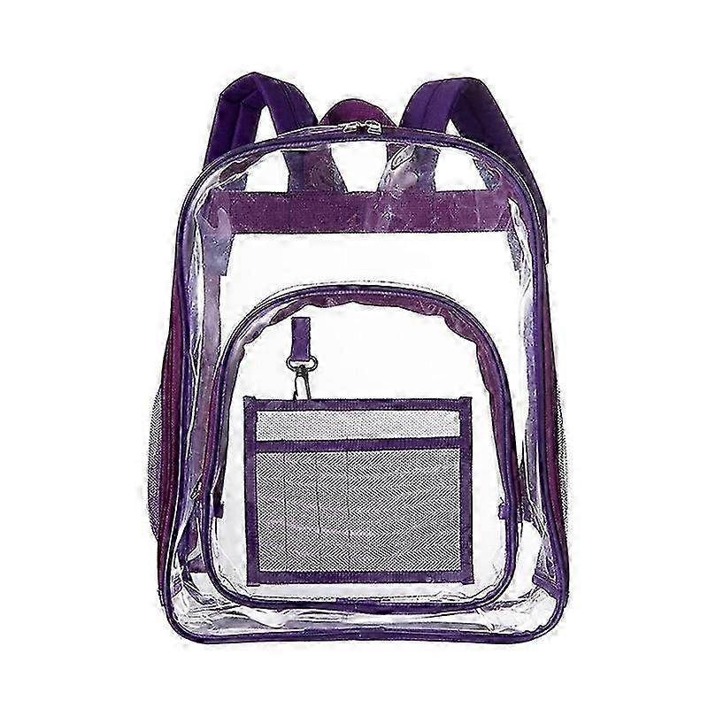 Transparent PVC Waterproof School Backpack for Students