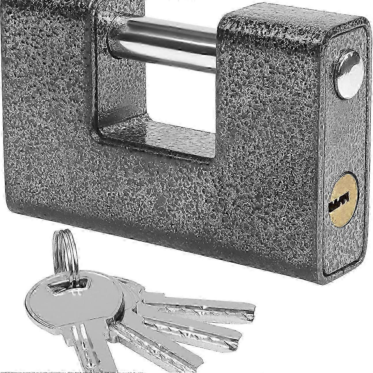 Hardened Steel Rotating Ring Padlock