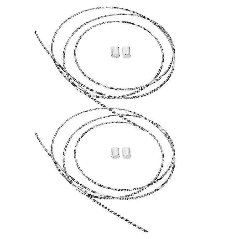 2Pcs Net String compatible with Basketball Hoops Basketball Net Threading Rope