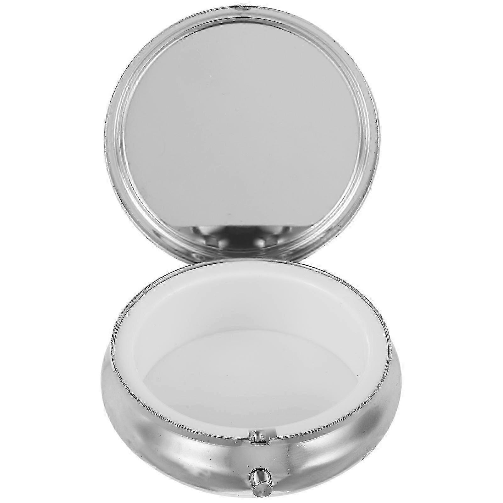 Compact Zinc Alloy Ring & Earring Box