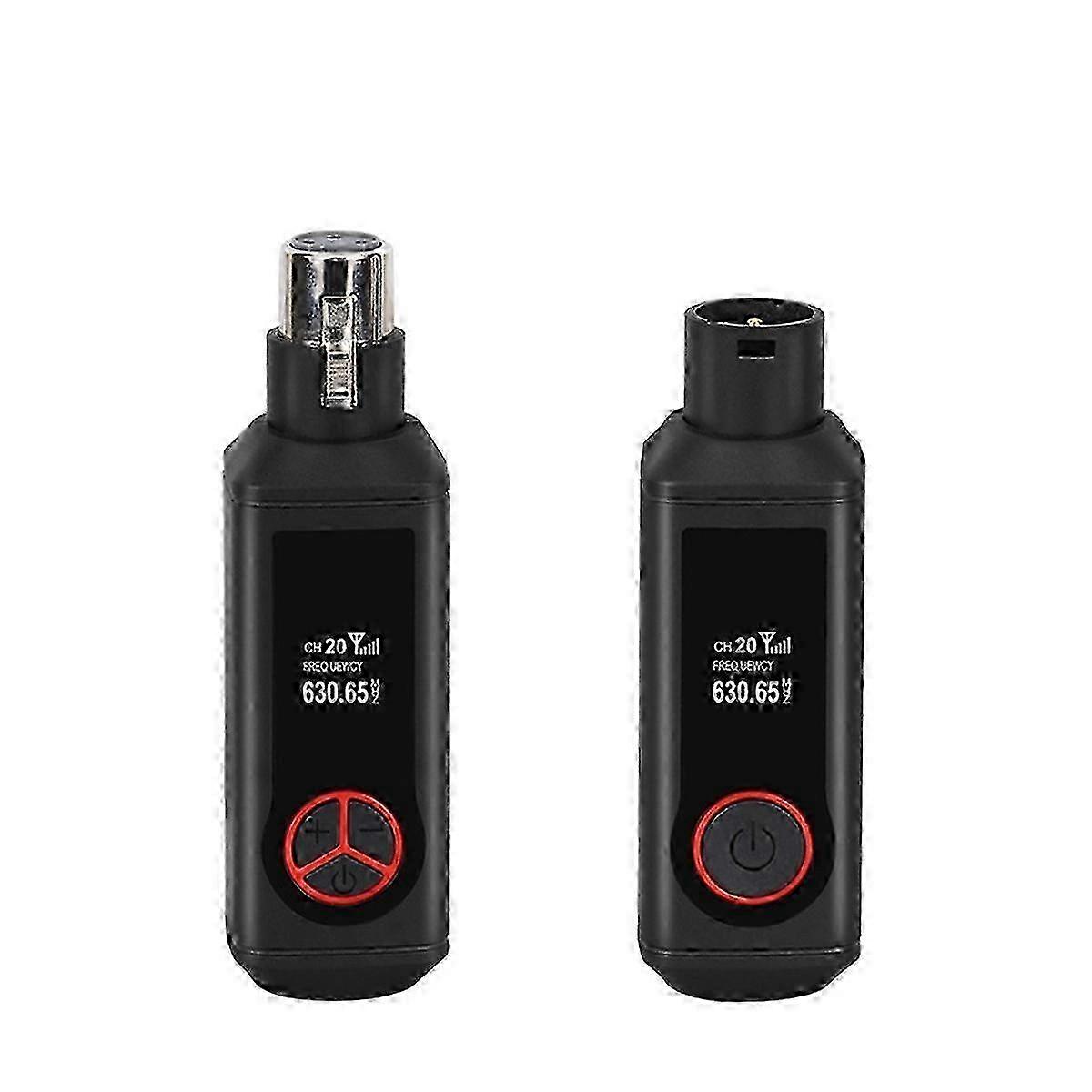 48V Adapter Enabled Wireless Mic Transmitter Set