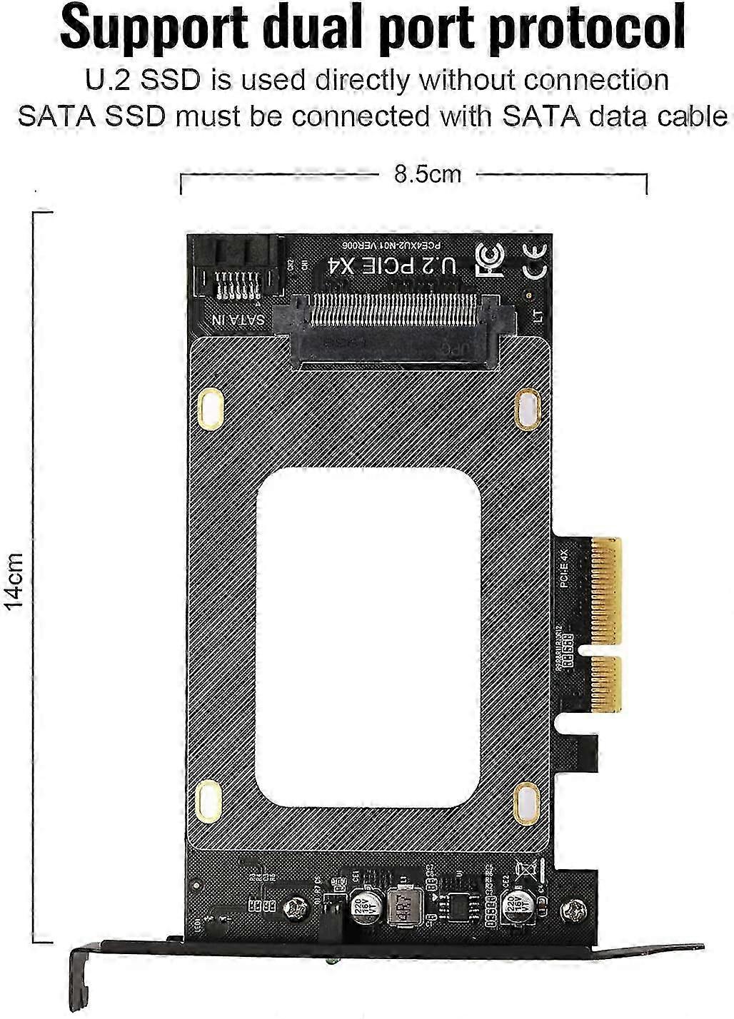 SFF-8639 U.2 PCIe 3.0 Card