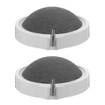 4Pcs Aquarium Air Stone Bubble Diffuser for Fish Tank Water Aeration, Safe Nano Material Oxygen Stone for Freshwater and Saltwater Tanks