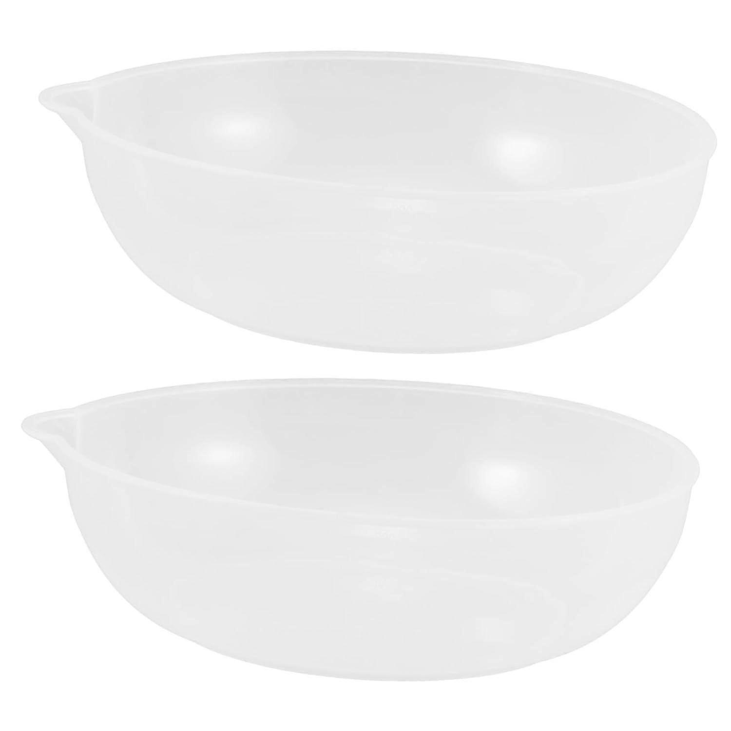 2pcs Plastic Electronic Scale Tray for Small Scales