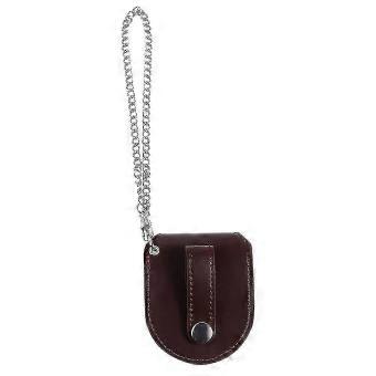 Vintage Pocket Watch Cover with White Chain, Creative Sleeve, Practical Accessory for Men-bhkj