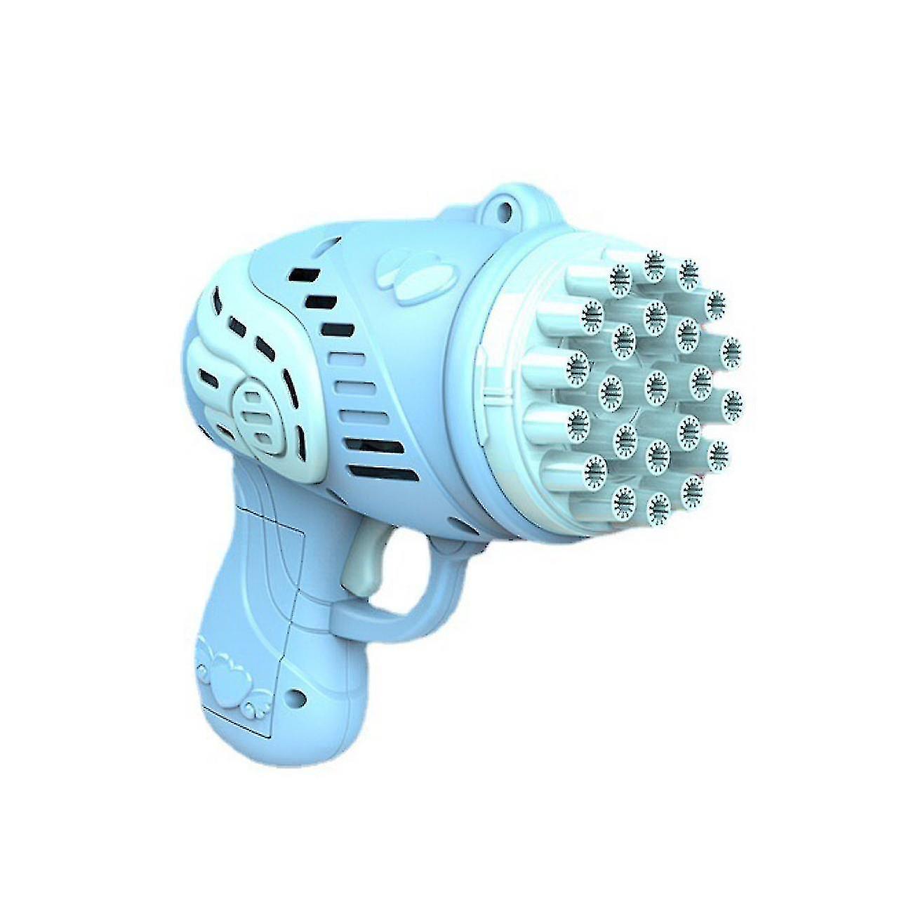 23-hole Bubble Gun Gatling Bubble Machine, Blue, 15*8cm